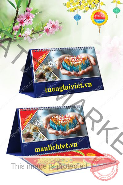 In Lịch để bàn Chung Sức Thành Công